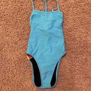 Women Jolyn Light Blue One-Piece Swimsuit